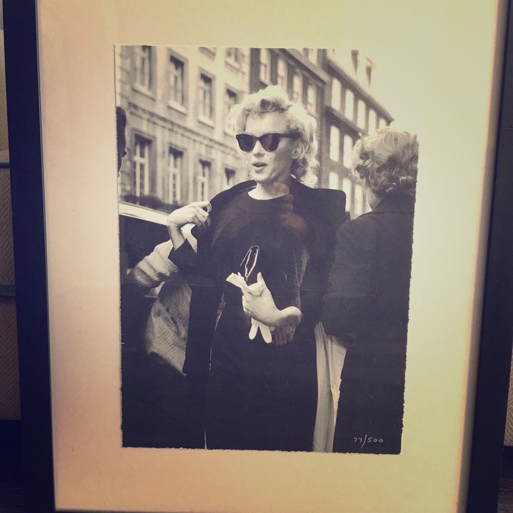Marilyn Monroe lithograph